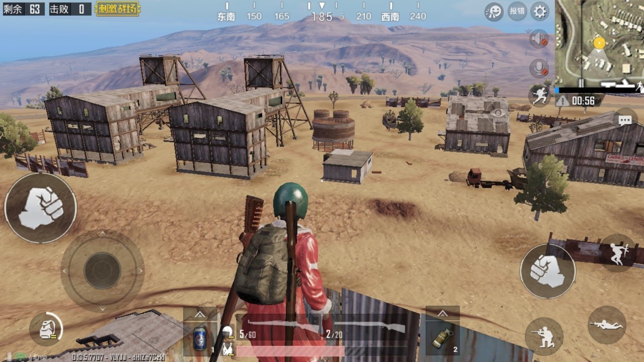 绝地求生:刺激战场沙漠地图大矿山打法